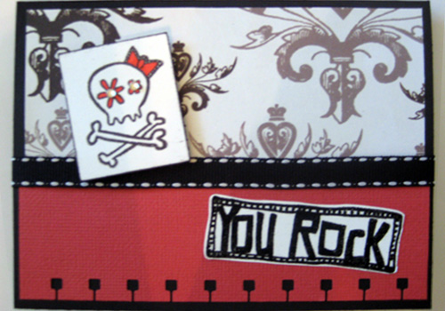 rock n roll card